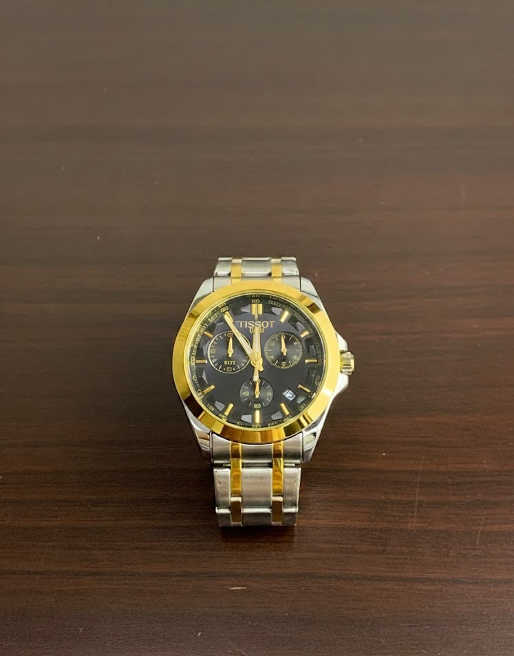 Demanding Chrono |Two Tone Black