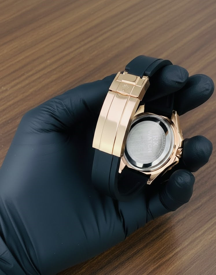 Yacht Master Men Watch | Rosegold