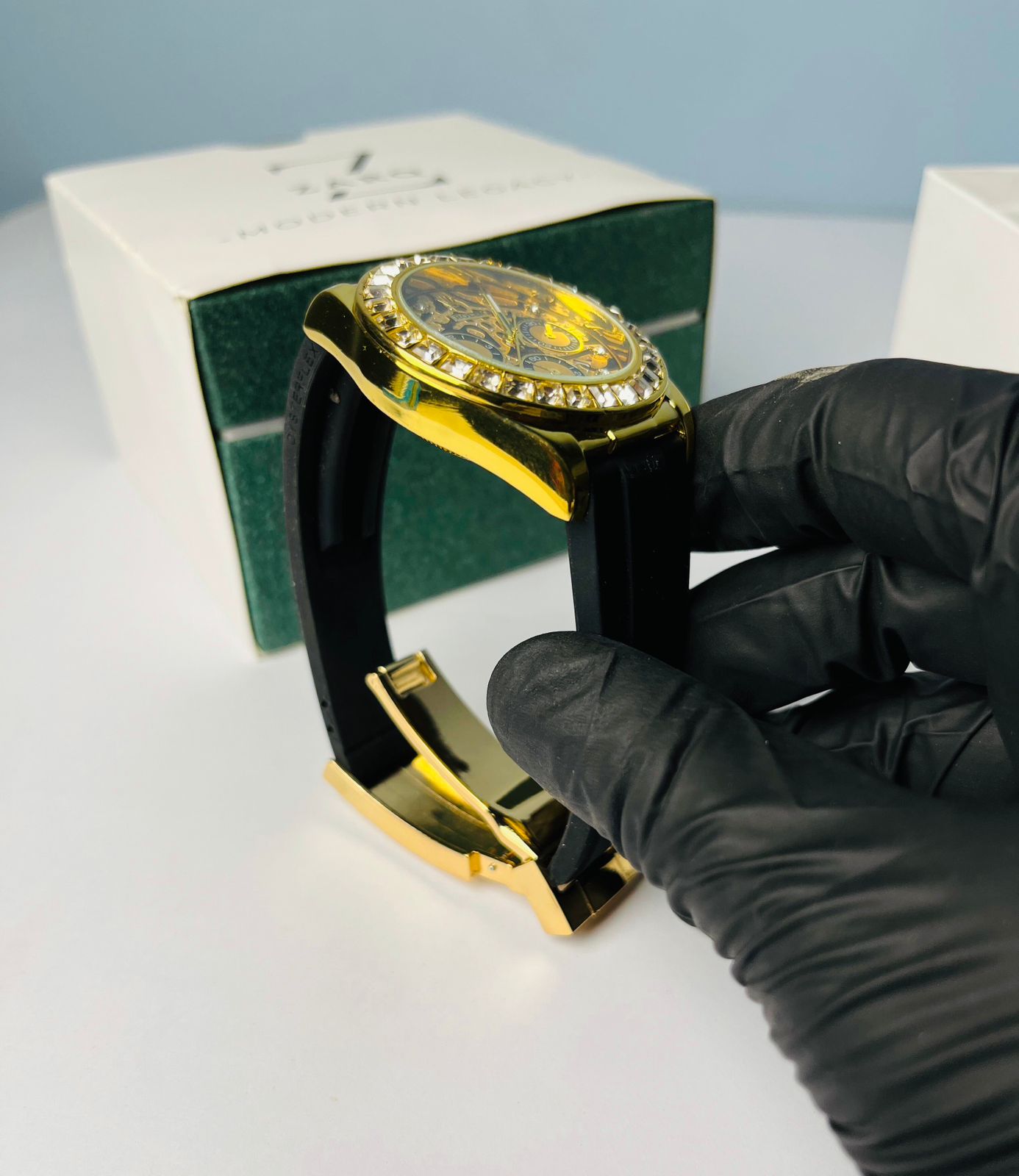 Daytona Stone Model | Full Gold (Tiger)