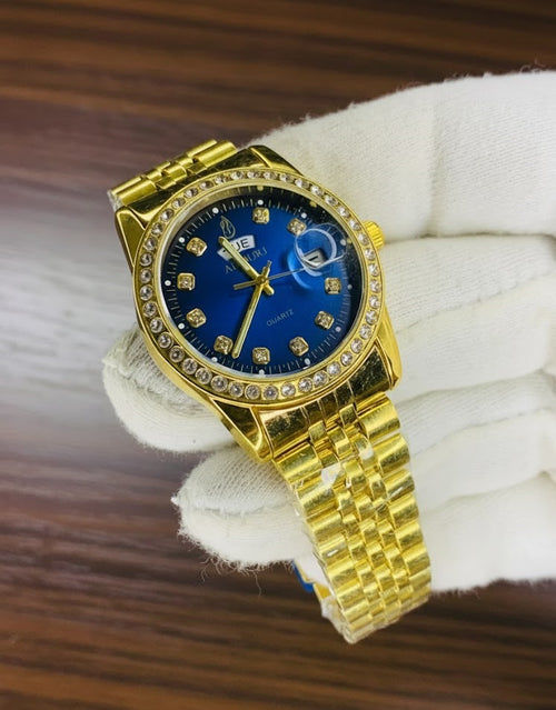 Alburj Day & Date Stone model (Gold Blue)